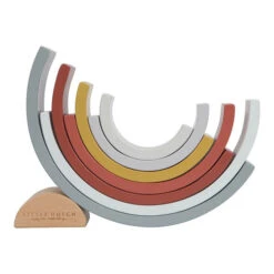 Houten Regenboog Pure And Nature - Little Dutch -Little Dutch little dutch houten regenboog pure and nature litt 2