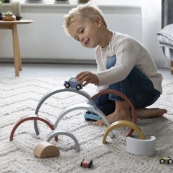 Houten Regenboog Pure And Nature - Little Dutch -Little Dutch little dutch houten regenboog pure and nature litt 4