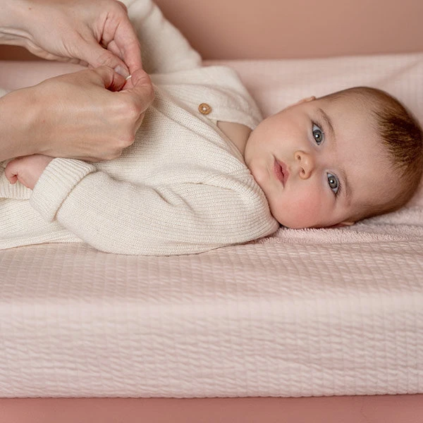 Little Dutch Aankleedkussenhoes Pure Soft Pink 6 Little Dutch Aankleedkussenhoes Pure Soft Pink - Afbeelding 6