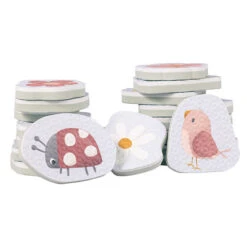 Little Dutch Badspeelgoed Foam Figuren Flowers & Butterflies -Little Dutch little dutch little dutch badspeelgoed foam figure 2