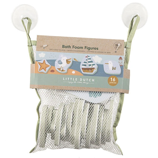 Little Dutch Badspeelgoed Foam Figuren Sailors Bay 1 Little Dutch Badspeelgoed Foam Figuren Sailors Bay