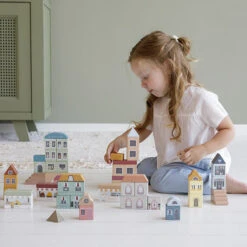 Little Dutch Houten Blokken Stad -Little Dutch little dutch little dutch houten blokken stad 3