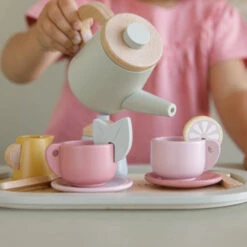 Little Dutch Houten Theeservies -Little Dutch little dutch little dutch houten theeservies 2