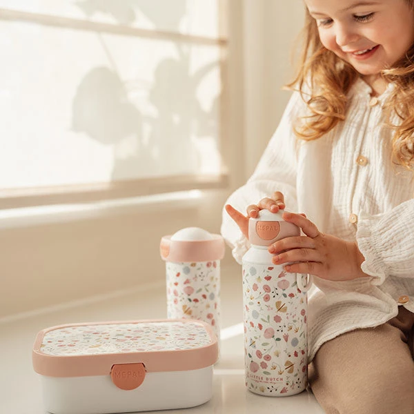 Little Dutch Mepal Brooddoos Flowers & Butterflies 2 Little Dutch Mepal Brooddoos Flowers & Butterflies - Afbeelding 2