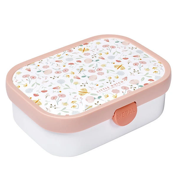 Little Dutch Mepal Brooddoos Flowers & Butterflies 1 Little Dutch Mepal Brooddoos Flowers & Butterflies