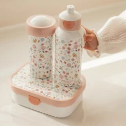 Little Dutch Mepal Drinkfles 400ml Flowers & Butterflies -Little Dutch little dutch little dutch mepal drinkfles 400ml fl 4