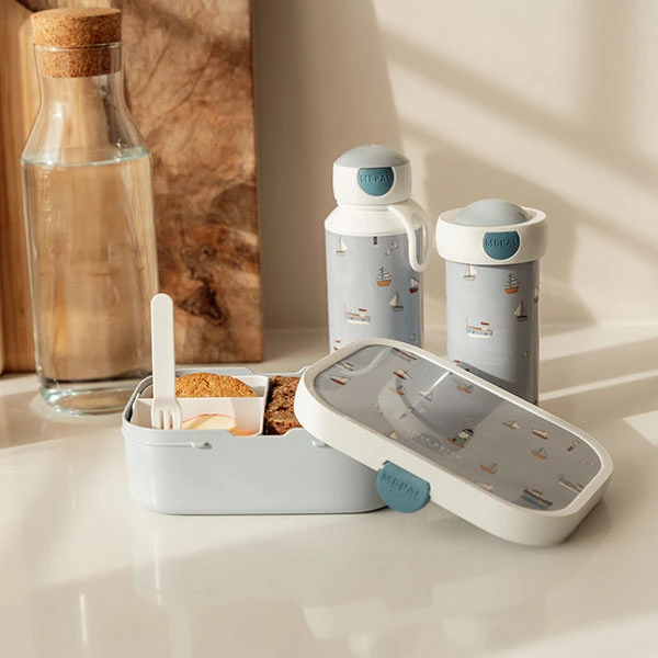 Little Dutch Mepal Drinkfles 400ml Sailors Bay 2 Little Dutch Mepal Drinkfles 400ml Sailors Bay - Afbeelding 2