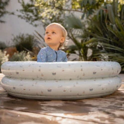 Little Dutch Opblaasbaar Zwembad Sailors Bay 80 Cm -Little Dutch little dutch little dutch opblaasbaar zwembad sail 2