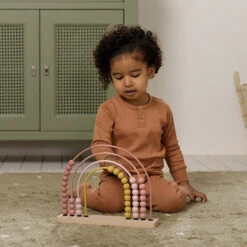 Little Dutch Regenboog Telraam Pink +12M -Little Dutch little dutch little dutch regenboog telraam pink 1 2