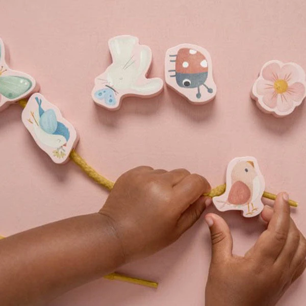 Little Dutch Rijgkralen Flowers & Butterflies 2 Little Dutch Rijgkralen Flowers & Butterflies - Afbeelding 2