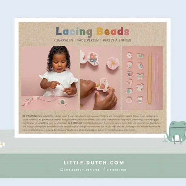 Little Dutch Rijgkralen Flowers & Butterflies 5 Little Dutch Rijgkralen Flowers & Butterflies - Afbeelding 5