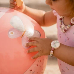 Little Dutch Strandbal Little Pink Flowers 35 Cm -Little Dutch little dutch little dutch strandbal little pink fl 2
