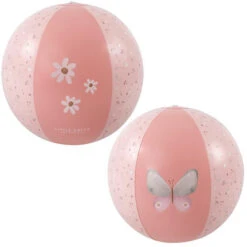 Little Dutch Strandbal Little Pink Flowers 35 Cm