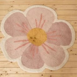 Little Dutch Vloerkleed Flower - 110 Cm -Little Dutch little dutch little dutch vloerkleed flower 110 cm 2
