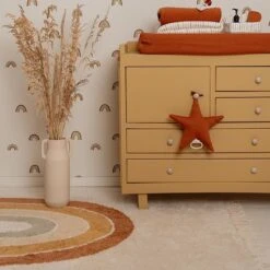 Little Dutch Vloerkleed Rainbow Vintage - 90 X 130 Cm -Little Dutch little dutch little dutch vloerkleed rainbow vinta 3