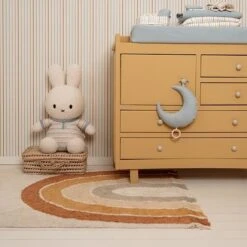Little Dutch Vloerkleed Rainbow Vintage - 90 X 130 Cm -Little Dutch little dutch little dutch vloerkleed rainbow vinta 4