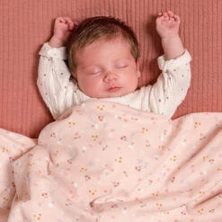 Little Dutch Wiegdeken Pure Pink Blush -Little Dutch little dutch little dutch wiegdeken pure pink blus 7