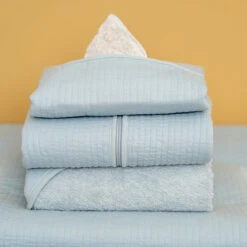 Little Dutch Wiegdeken Pure Soft Blue -Little Dutch little dutch little dutch wiegdeken pure soft blue 2