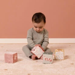 Little Dutch Zachte Blokkenset Flowers & Butterflies -Little Dutch little dutch little dutch zachte blokkenset flower 3