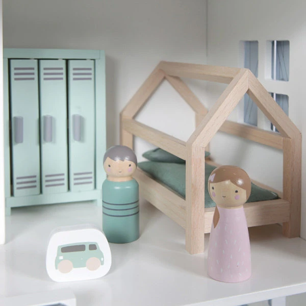 Poppenhuis Speelset Kinderkamer - Little Dutch 2 Poppenhuis Speelset Kinderkamer - Little Dutch - Afbeelding 2