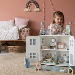 Poppenhuis Speelset Kinderkamer - Little Dutch 5 Poppenhuis Speelset Kinderkamer - Little Dutch -Little Dutch little dutch poppenhuis speelset kinderkamer littl 2