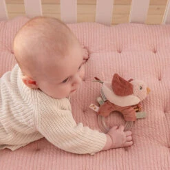 Ringrammelaar Vogel Flowers & Butterflies - Little Dutch -Little Dutch little dutch ringrammelaar vogel flowers butterfli 3